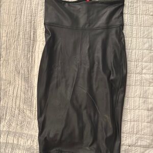 SPANX Black Midi Pencil Skirt Cocktail